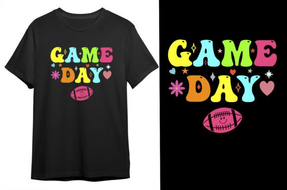 Game Day Football T-shirt Graphics for T-Shirt Designs