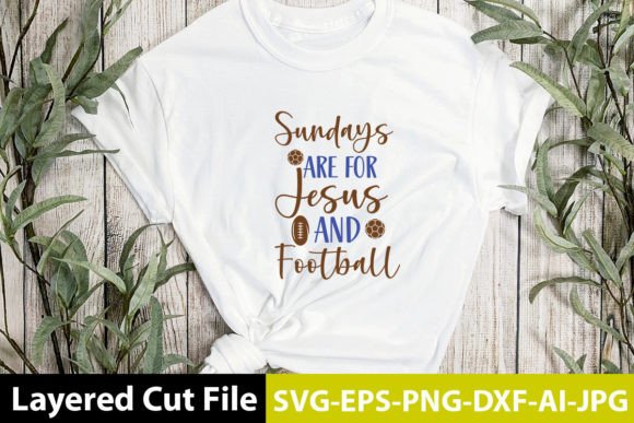 Review: Sundays Are for Jesus and Football SVG