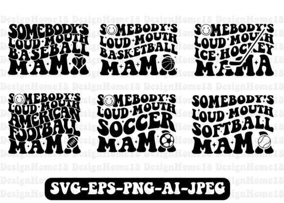 Reviewing Loud Mouth Baseball Mama Graphics for T-Shirt Designs