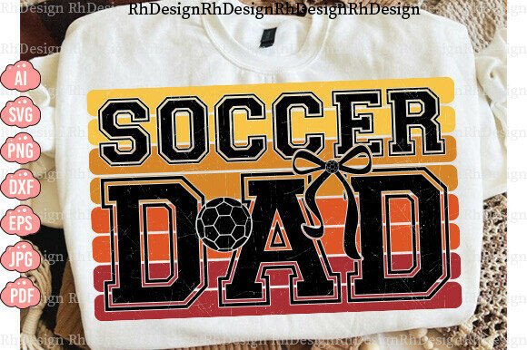 Soccer Dad SVG: Graphics for T-Shirt Designs