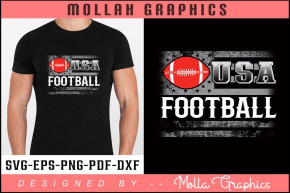 USA Football Graphics & Print Templates